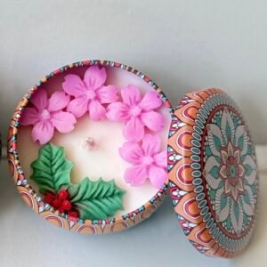 Mandala Jar Candle